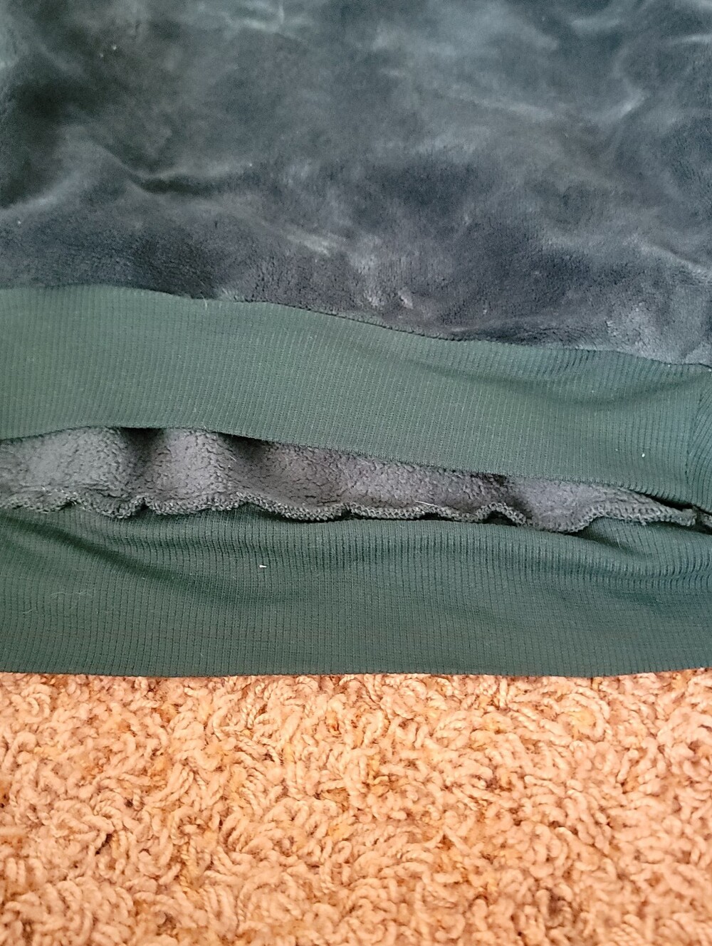 Express One Eleven Teal Velour / Fleece Hoodie /Pullover! Womens Medium - Picture 3 of 9